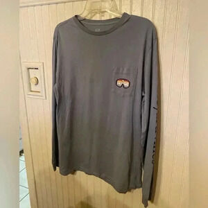 Nwot Vineyard Vines snow goggles long sleeve tee